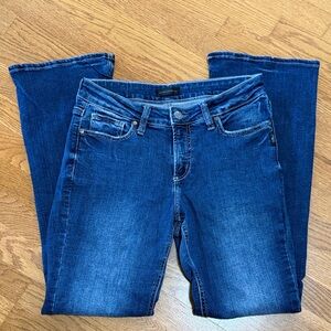 Silver Jeans Women's Dark Blue Bootcut Jeans